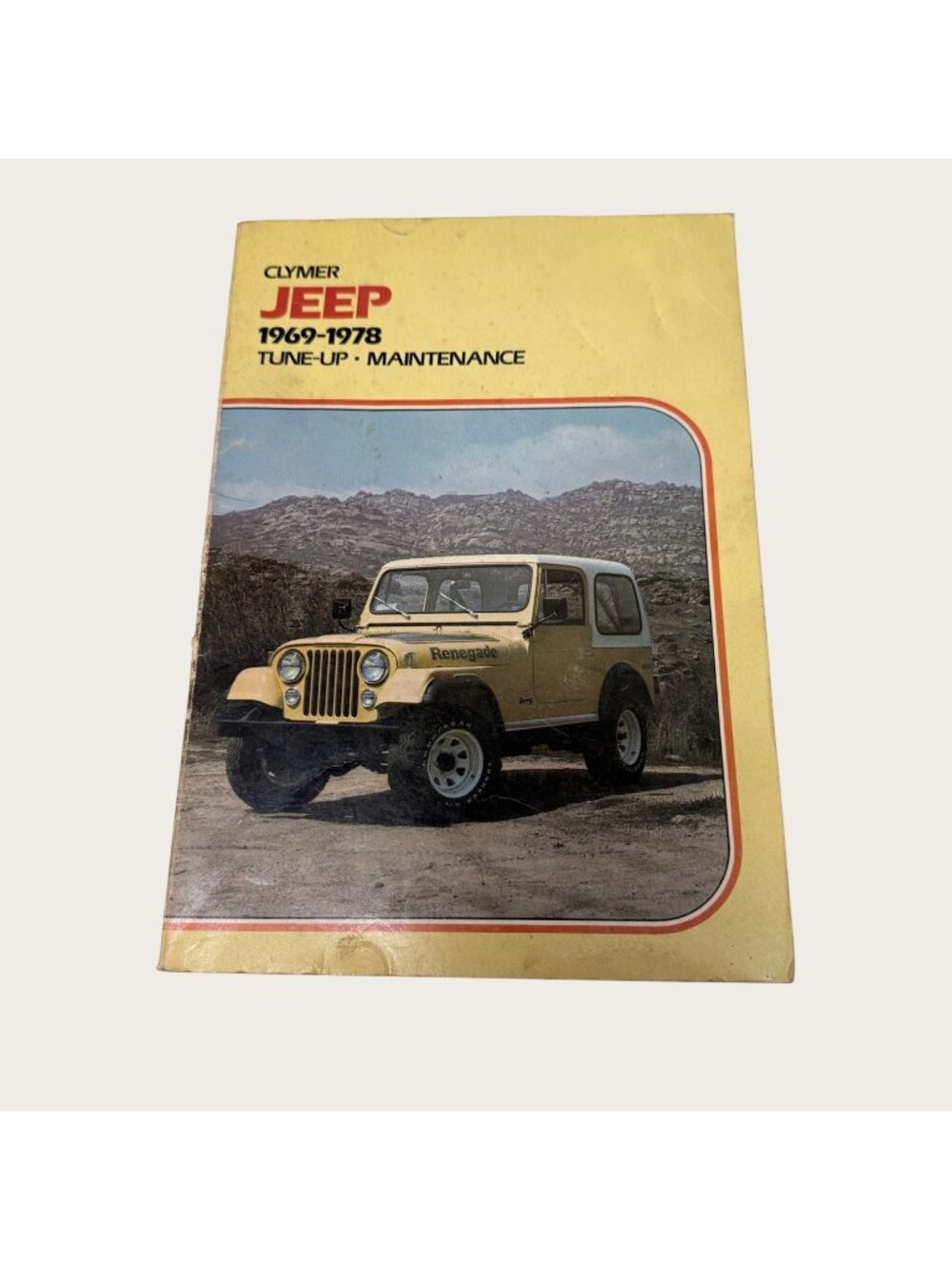 Clymer Jeep 1969-1978 Tune-Up Maintenance Manual For CJ3 CJ5 CJ6 CJ7 Cherokee ++